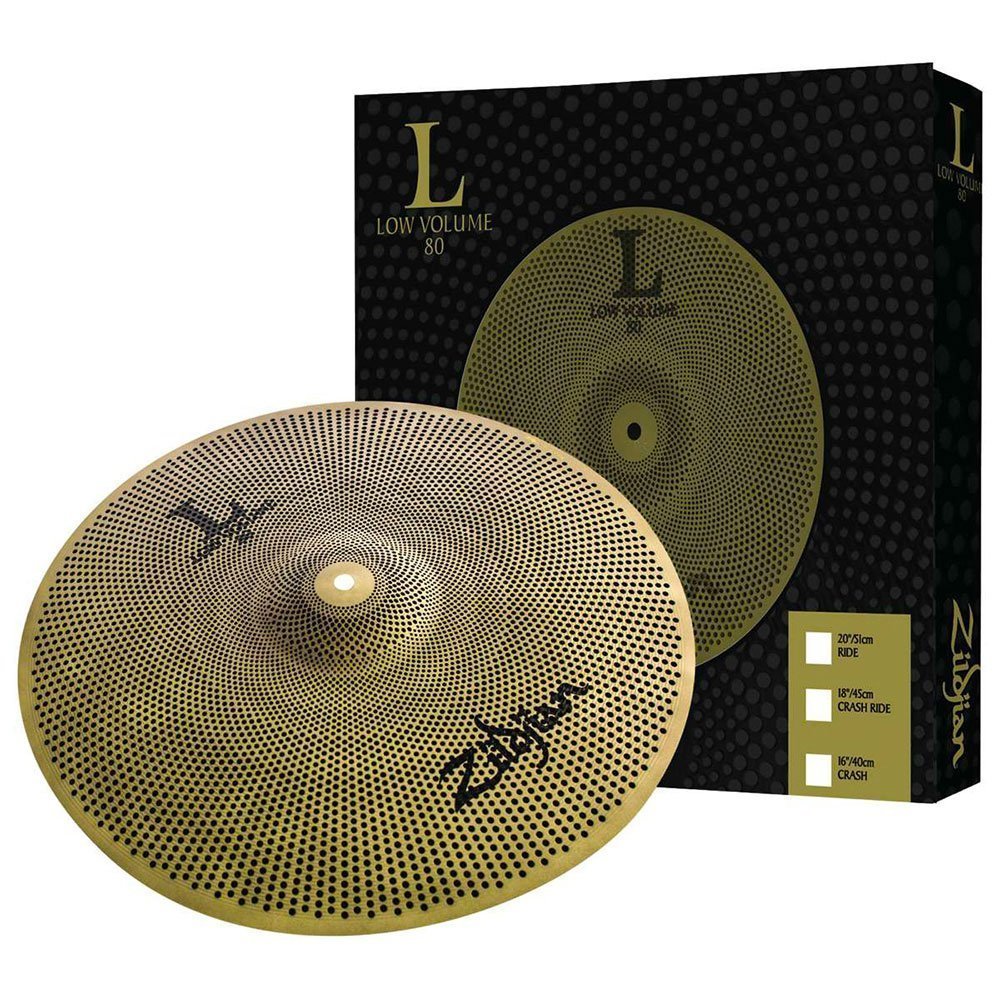 Piattio Crash Zildjian Serie L80 Low Volume 18" Crash-Ride (LV8018CR)