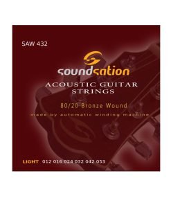 CORDIERA PER CHITARRA ACUSTICA SOUNDSATION SAW 432 012 - 053