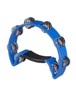 TAMBURELLO CEMBALO MEZZALUNA SOUNDSATION TM-1B Blu