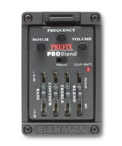 PREAMPLIFICATORE  PER CHITARRA FISHMAN  PREFIX  PRO BLEND Onboard Preamp WIDE (PRO-MAT-P51)