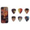BOX IN METALLO 12 PLETTRI DUNLOP JIMI HENDRIX JHPT08H HEAVY