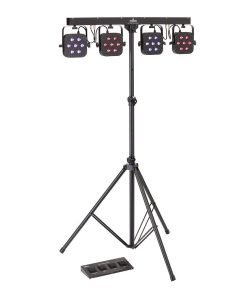 KIT LUCI SOUNDSATION 4LEDKIT-DJ 4* 7PCS 3W RGB LED