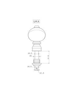 Alternative view of MECCANICHE PER UKULELE GOTOH UKA-3W-N
