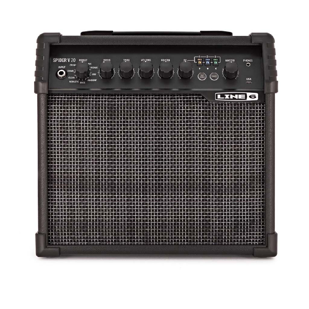 AMPLIFICATORE TRANSISTOR PER CHITARRA LINE6 SPIDER V 20 MKII