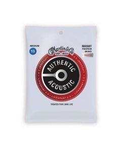 CORDIERA PER CHITARRA ACUSTICA MARTIN MA550T Authentic Lifespan 2.0 Medium Phosphor Bronze