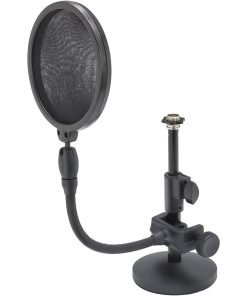 SUPPORTO ASTA MICROFONICA SAMSON MD2/PS05 Bundle e Pop Filter
