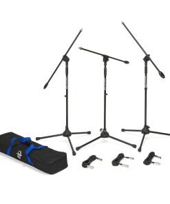 SUPPORTO ASTA MICROFONICA SAMSON BL3VP Set 3 aste per Microfono