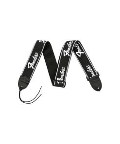 TRACOLLA PER CHITARRA E BASSO FENDER Running Logo Strap, Black