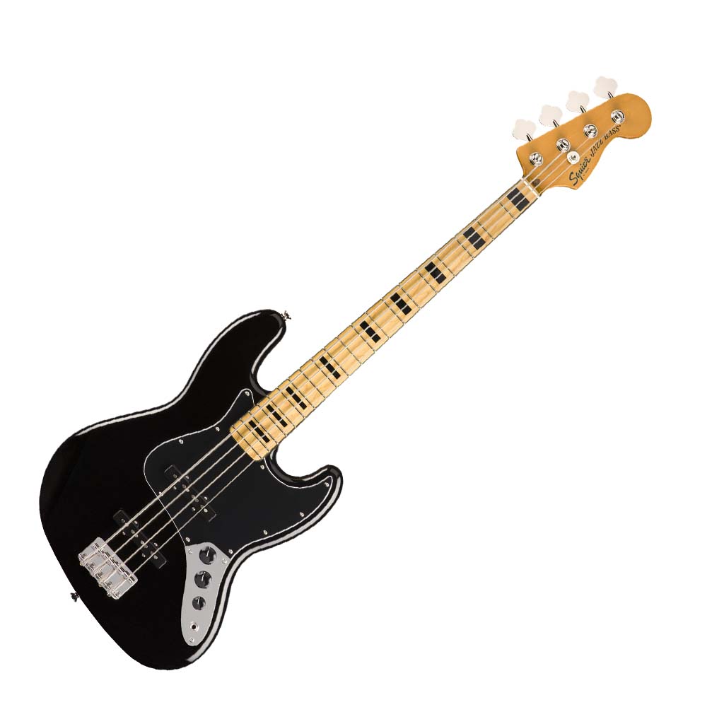 BASSO ELETTRICO SQUIER Classic Vibe '70s Jazz Bass Maple Fingerboard Black