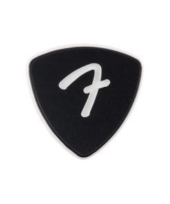PLETTRI FENDER F Grip 346 Picks, Black, 3 Pack