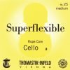 CORDIERA Thomastik corde per cello Superflexible Seilkern Thomastik Medium 641407