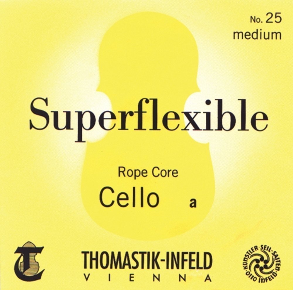 CORDIERA Thomastik corde per cello Superflexible Seilkern Thomastik Medium 641407