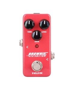 PEDALE EFFETTO MINI-STOMPBOX NUX NDS-2 BROWNIE (DISTORSORE)