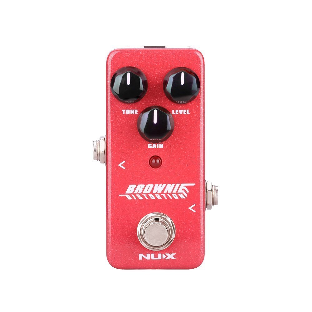 PEDALE EFFETTO MINI-STOMPBOX NUX NDS-2 BROWNIE (DISTORSORE)