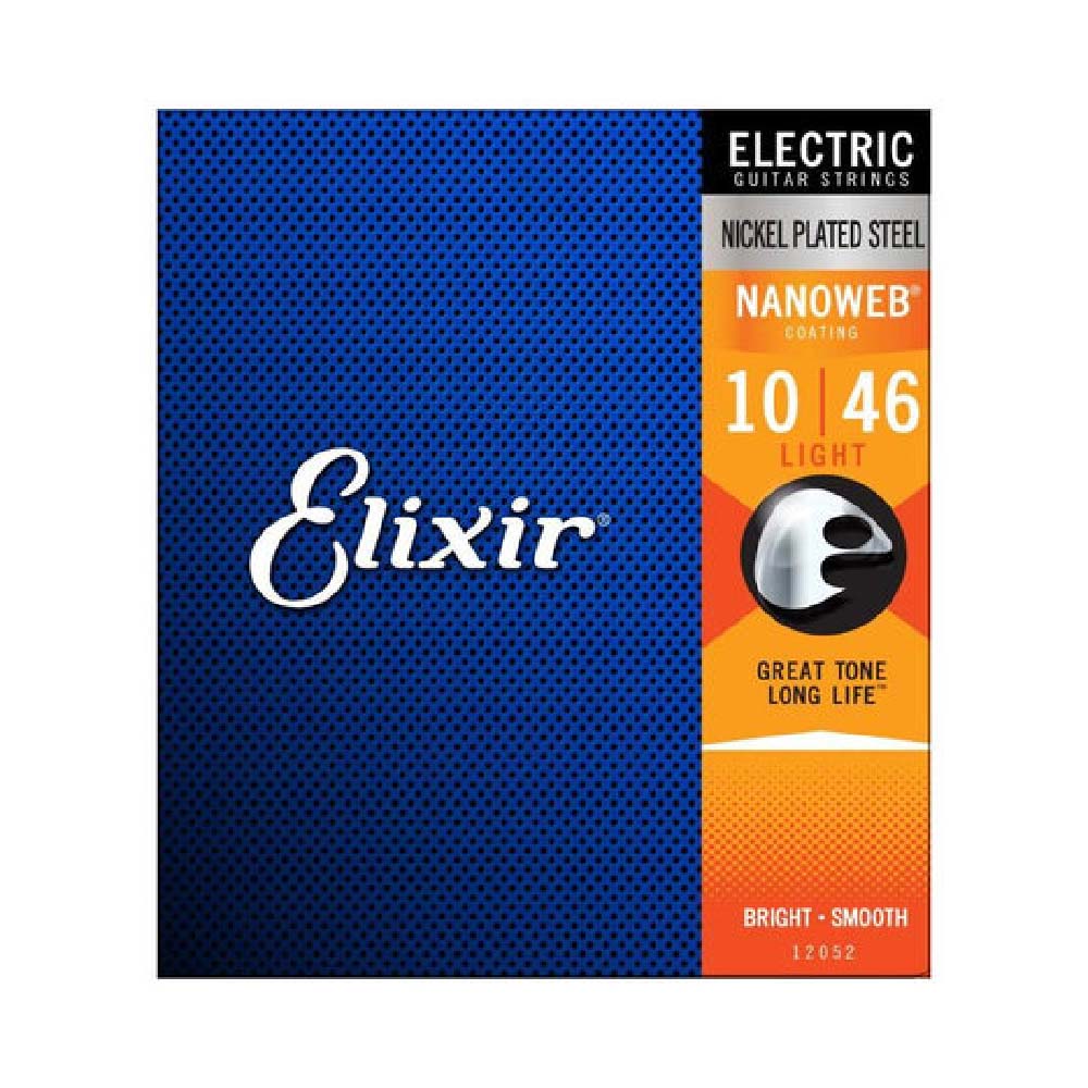 CORDIERA PER CHITARRA ELETTRICA ELIXIR 12052 Nanoweb Light Electric (10-46)