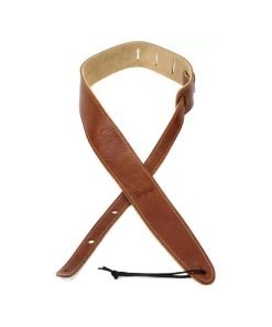 TRACOLLA PER CHITARRA ACUSTICA TAYLOR Embroidered Suede 2.5" Guitar Medium Brown - TS250-03