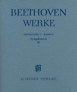 LIBRO Symphonies II di Ludwig van Beethoven