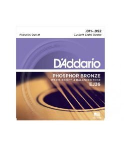 CORDIERA PER CHITARRA ACUSTICA D'ADDARIO EJ26 PHOSPHOR BRONZE