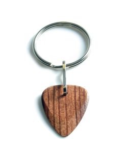 PLETTRO PORTACHIAVI CON PLETTRO TIMBERTONES BURMA PADOUK