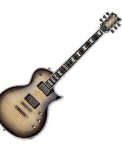CHITARRA ELETTRICA ESP E-II Eclipse Full Thickness - Black Natural Burst - c/astuccio