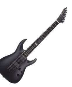 CHITARRA ELETTRICA ESP E-II Horizon NT-7B Hipshot - Black Satin - 7 corde - c/astuccio