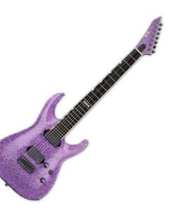 CHITARRA ELETTRICA ESP E-II Horizon NT-7B Hipshot - Purple Sparkle - 7 corde - c/astuccio
