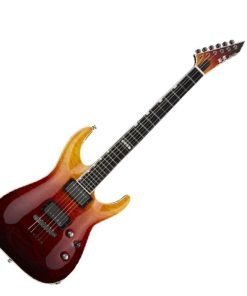 CHITARRA ELETTRICA ESP E-II Horizon NT-II - Tiger Eye Amber Fade - c/astuccio