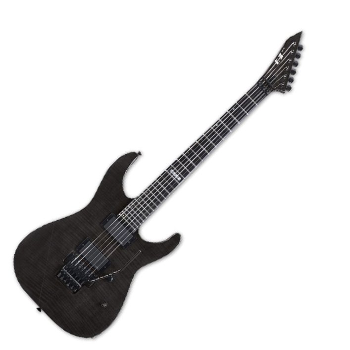 CHITARRA ELETTRICA ESP E-II M-II - See Thru Black - c/astuccio