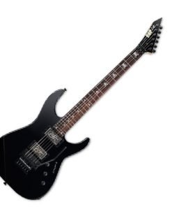 CHITARRA ELETTRICA ESP KH-2 Neck Thru Body - Black - c/astuccio