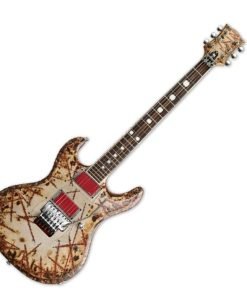CHITARRA ELETTRICA ESP E-II RZK-I Burnt - c/astuccio