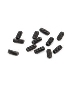 GRANI PER PONTE FENDER American Series Guitar Bridge Saddle Height Adjustment Screws (1/4") Black (12)
