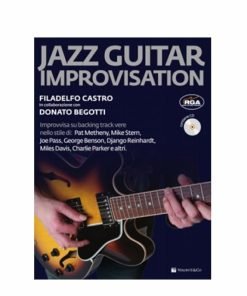 LIBRO Jazz Guitar Improvisation (con CD) Filadelfo Castro (in collaborazione con Donato Begotti)