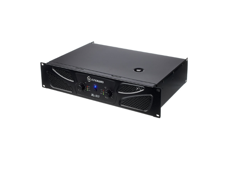 AMPLIFICATORE DI POTENZA 2 UNITA' RACK CROWN XLI800