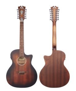 CHITARRA ACUSTICA D'ANGELICO Premier Fulton Ls Aged Mahogany