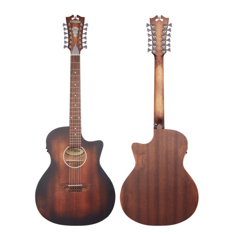 CHITARRA ACUSTICA D'ANGELICO Premier Fulton Ls Aged Mahogany