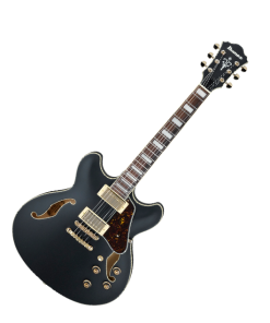 CHITARRA SEMIACUSTICA IBANEZ AS73G- BKF Black Flat