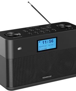 SPEAKER KENWOOD CR-ST50DAB BLACK  Radiosveglia portatile stereo con sintonizzatore DAB+