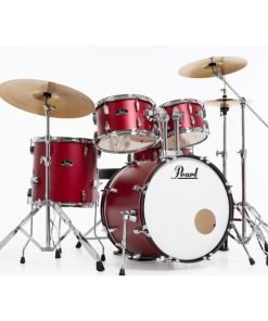 BATTERIA ACUSTICA PEARL Roadshow RS525SBC/C747 Matt Red  con Piatti Sabian