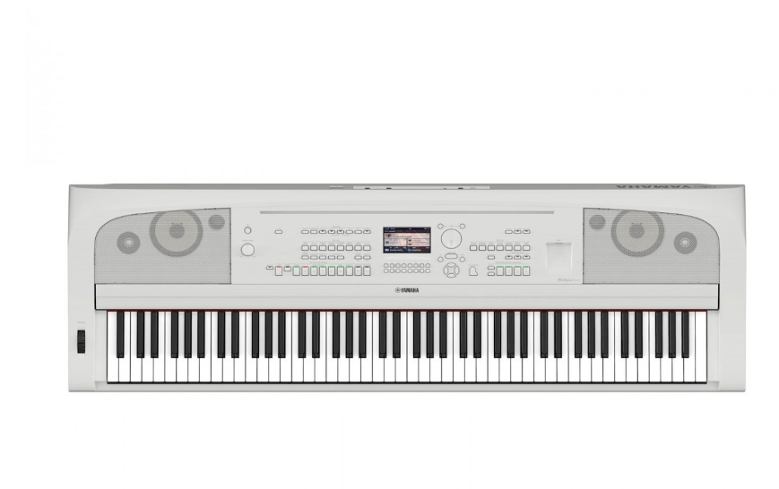 PIANO DIGITALE YAMAHA DGX670 Bianco - immagine 2