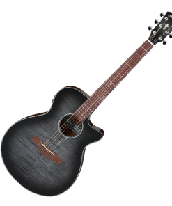 CHITARRA ACUSTICA IBANEZ AEG70 THC Transparent Charcoal Burst High Gloss