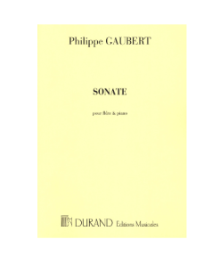 LIBRO Sonate A Major  di  	Philippe Gaubert