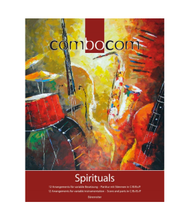 LIBRO Spirituals Di Graham Buckland