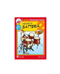 LIBRO Metodo di batteria Vol. 2   Di  Gert Bomhof DE HASKE PERCUSSION SERIES