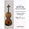 LIBRO School Of Violin Technique, Op. 6 Part 1 Di Otakar Sevcik