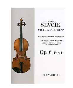 LIBRO School Of Violin Technique, Op. 6 Part 1 Di Otakar Sevcik