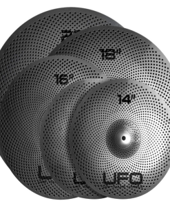 KIT SET DI PIATTI UFO Low Volume Cymbals Set 2 con Borsa