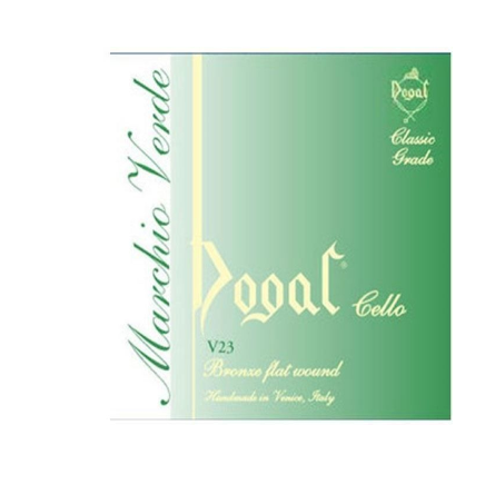 CORDIERA PER VIOLONCELLO DOGAL V23 SERIE VERDE VL 4/4 - 3/4