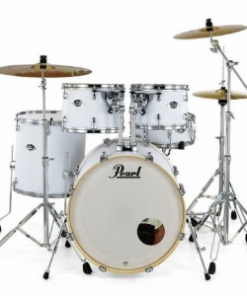 BATTERIA ACUSTICA PEARL EXPORT EXX725SBR/C735 Fusion Satin White con Piatti Sabian SBR