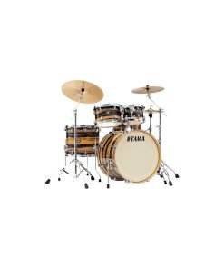 BATTERIA ACUSTICA TAMA SUPERSTAR CLASSIC CK52KRS-NET Natural Ebony Tiger Wrap