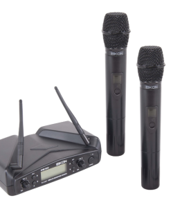 DOPPIO RADIOMICROFONO A GELATO UHF WIRELESS EIKON WM700DMA